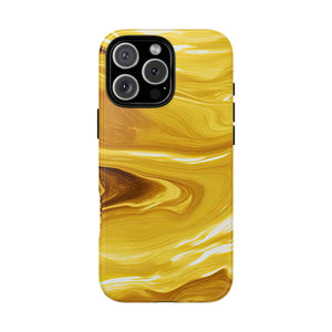 Golden Veil Marble - Tough Guard Apple iPhone Case