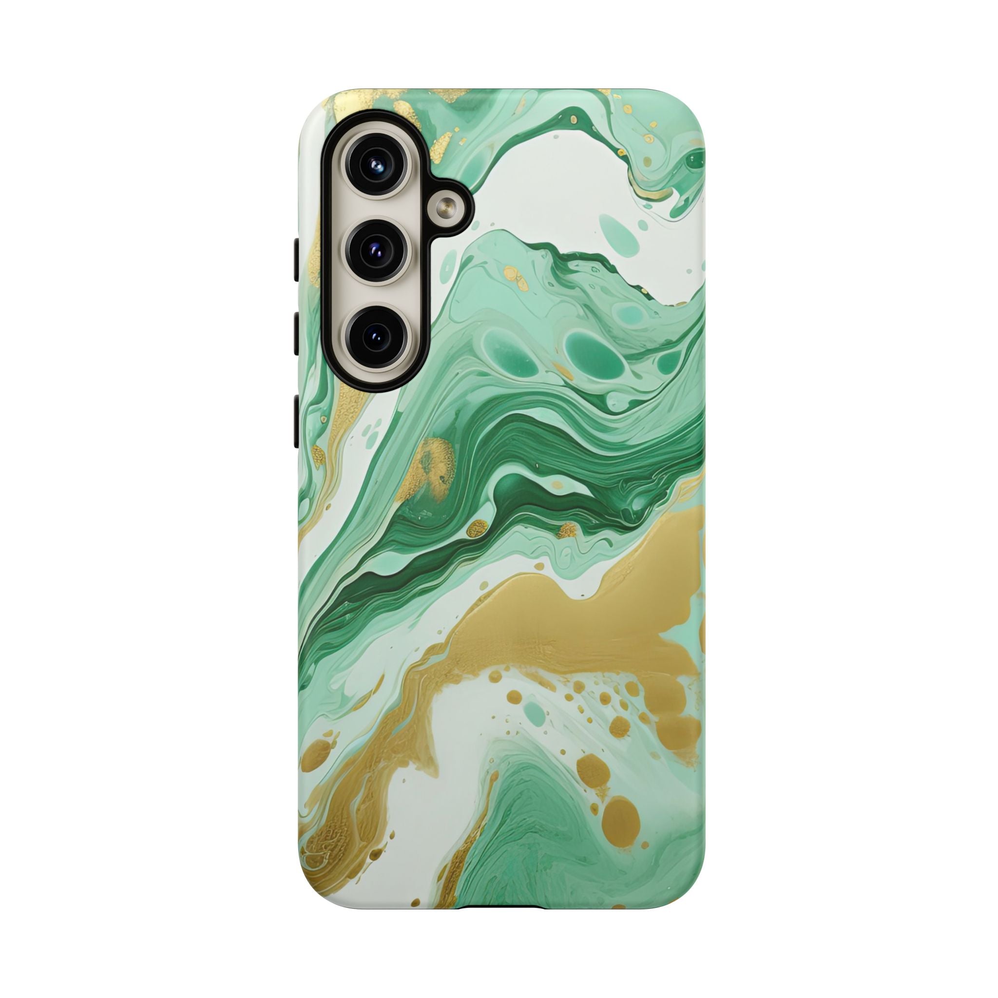 Emerald Gold Marble - Tough Guard Samsung Galaxy Case