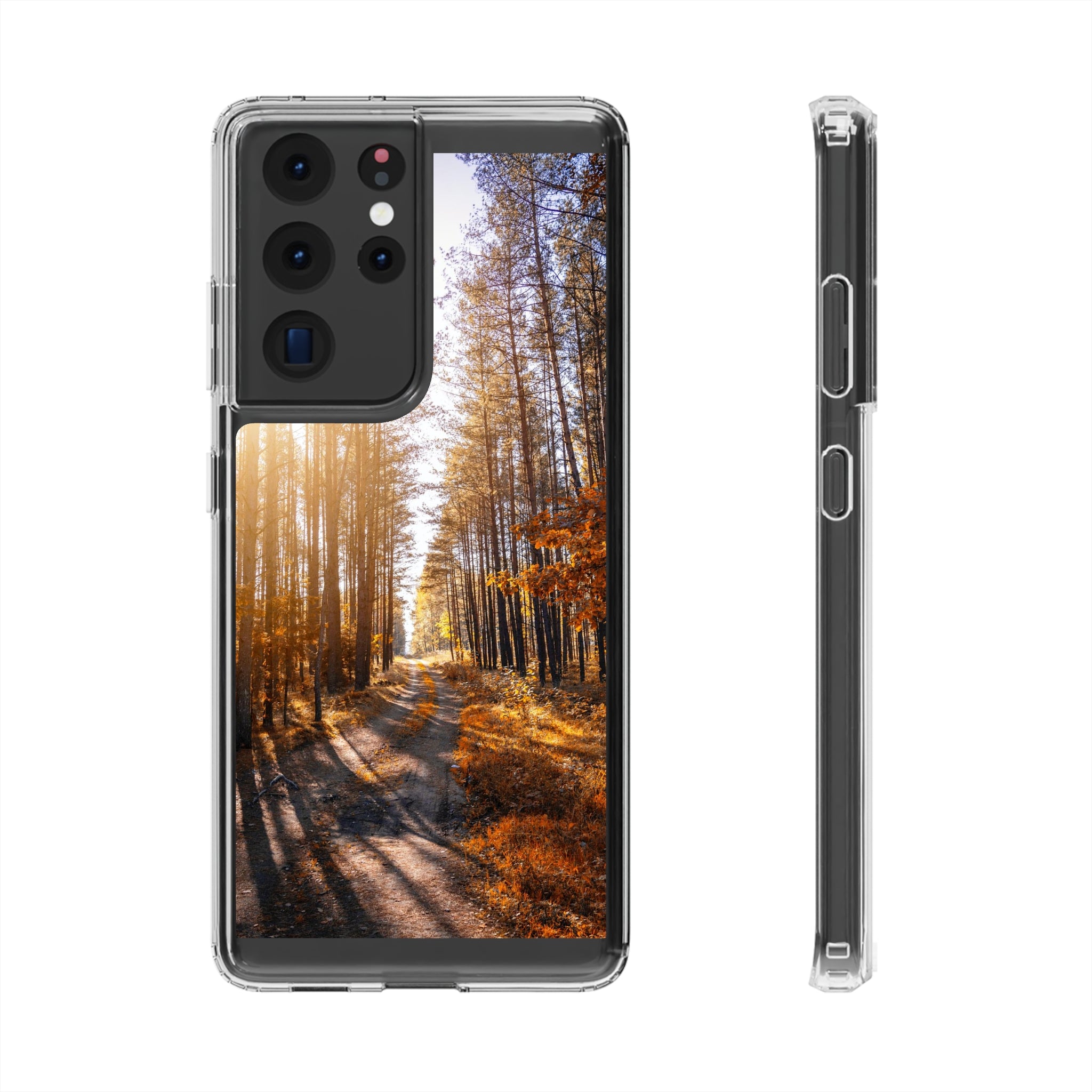 Autumn Forest Way - Crystal Guard Durable Samsung Galaxy Case