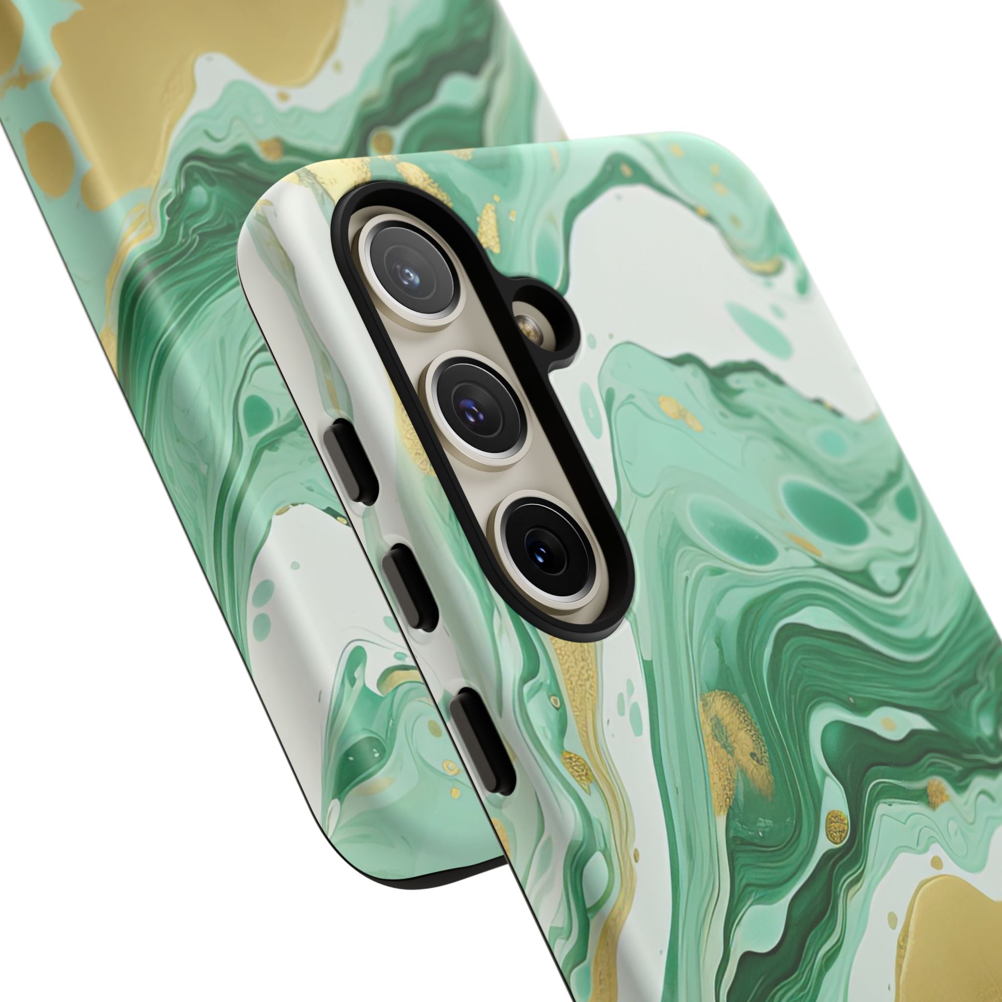 Emerald Gold Marble - Tough Guard Samsung Galaxy Case