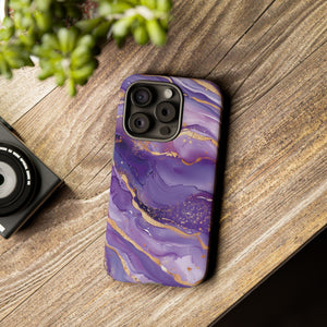 Lavender Golden Dream - Tough Guard Apple iPhone Case