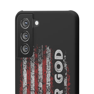 One Nation Under God American Flag - Snap Case Samsung Galaxy Case