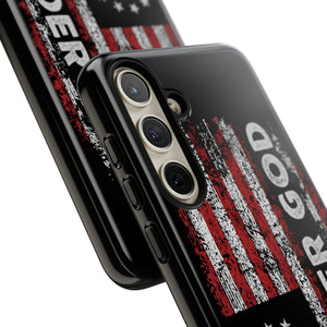 One Nation Under God American Flag - Tough Guard Samsung Galaxy Case