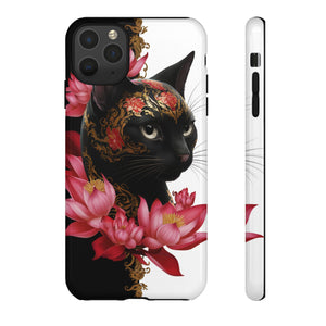 Yin & Yang Mystic Cat - Tough Guard Apple iPhone Case