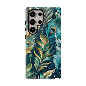 Peacock Feathers - Tough Guard Samsung Galaxy Case
