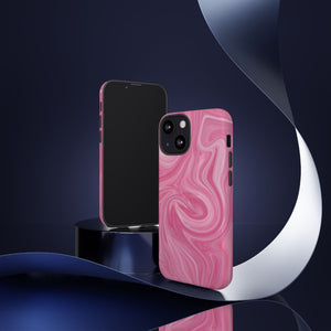 Pink Blush Marble - Tough Guard Apple iPhone Case