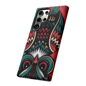 Majestic Haida Native American Owl  - Tough Guard Samsung Galaxy Case