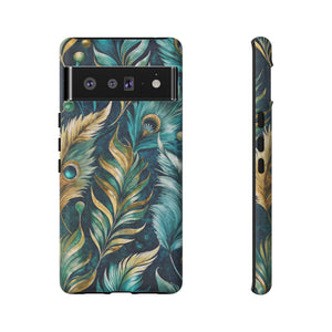 Peacock Feathers - Tough Guard Google Pixel Case