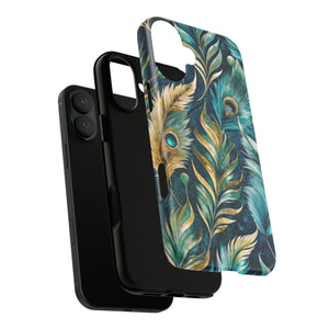 Peacock Feathers - Tough Guard Apple iPhone Case
