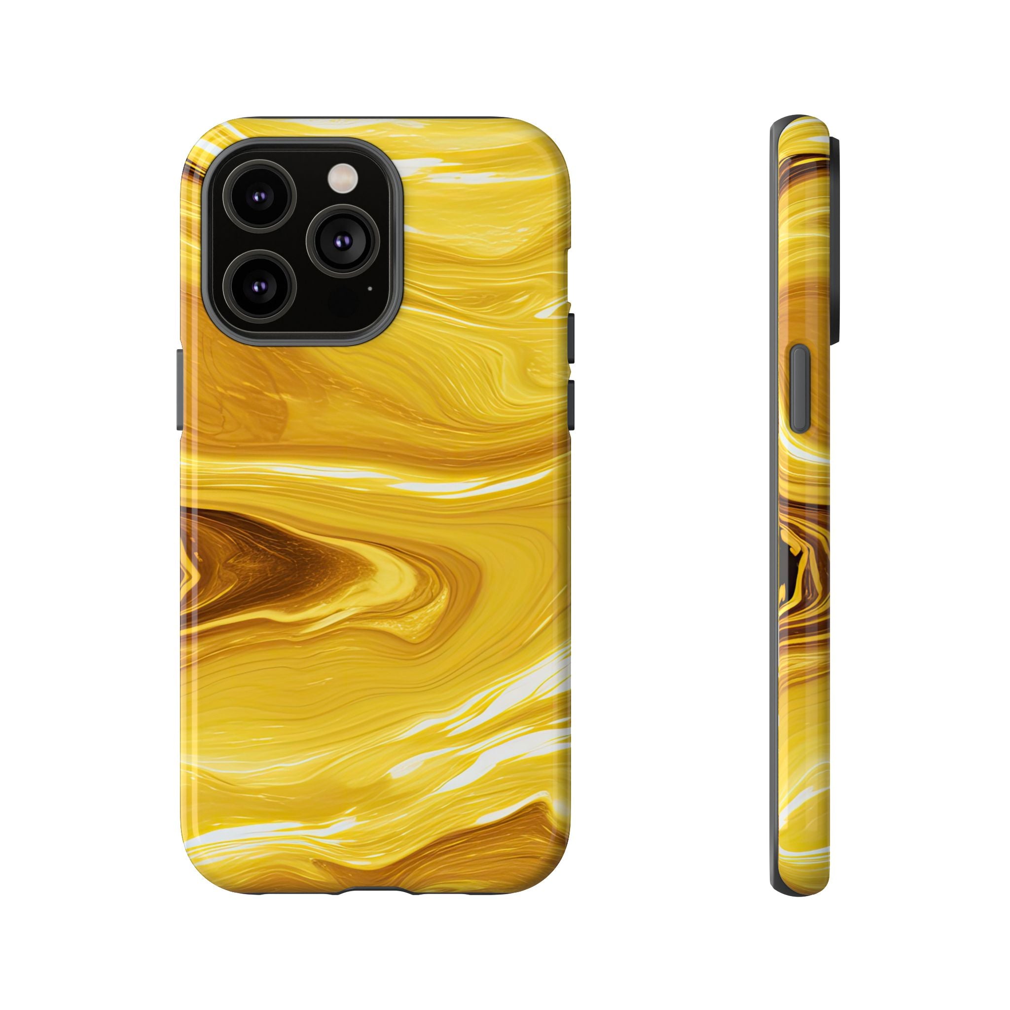 Golden Veil Marble - Tough Guard Apple iPhone Case