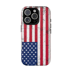 American Flag - Tough Guard Apple iPhone Case