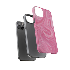 Pink Blush Marble - Tough Guard Apple iPhone Case
