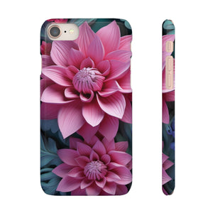 Tropical Pink Flower Snap Case - Apple iPhone Case