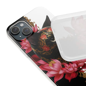 Yin & Yang Mystic Cat - Flexi Case Apple iPhone Case