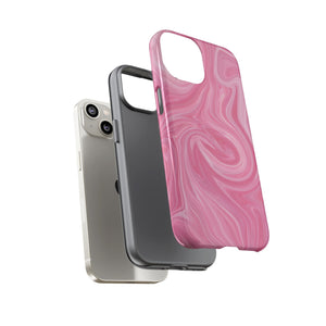 Pink Blush Marble - Tough Guard Apple iPhone Case