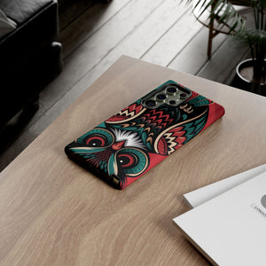Majestic Haida Native American Owl  - Tough Guard Samsung Galaxy Case