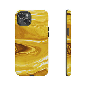 Golden Veil Marble - Tough Guard Apple iPhone Case