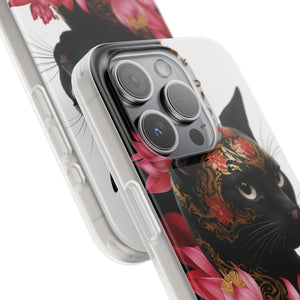 Yin & Yang Mystic Cat - Flexi Case Apple iPhone Case