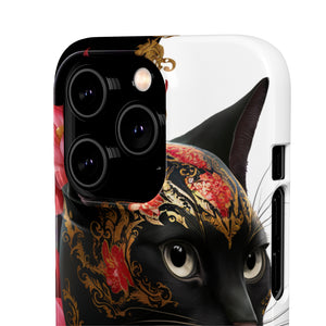 Yin & Yang Mystic Cat - Snap Case Apple iPhone Case
