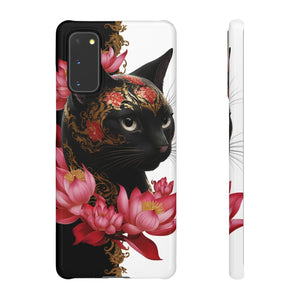 Yin & Yang Mystic Cat - Snap Case Samsung Galaxy Case