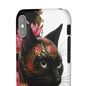 Yin & Yang Mystic Cat - Snap Case Apple iPhone Case
