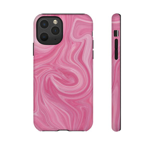 Pink Blush Marble - Tough Guard Apple iPhone Case