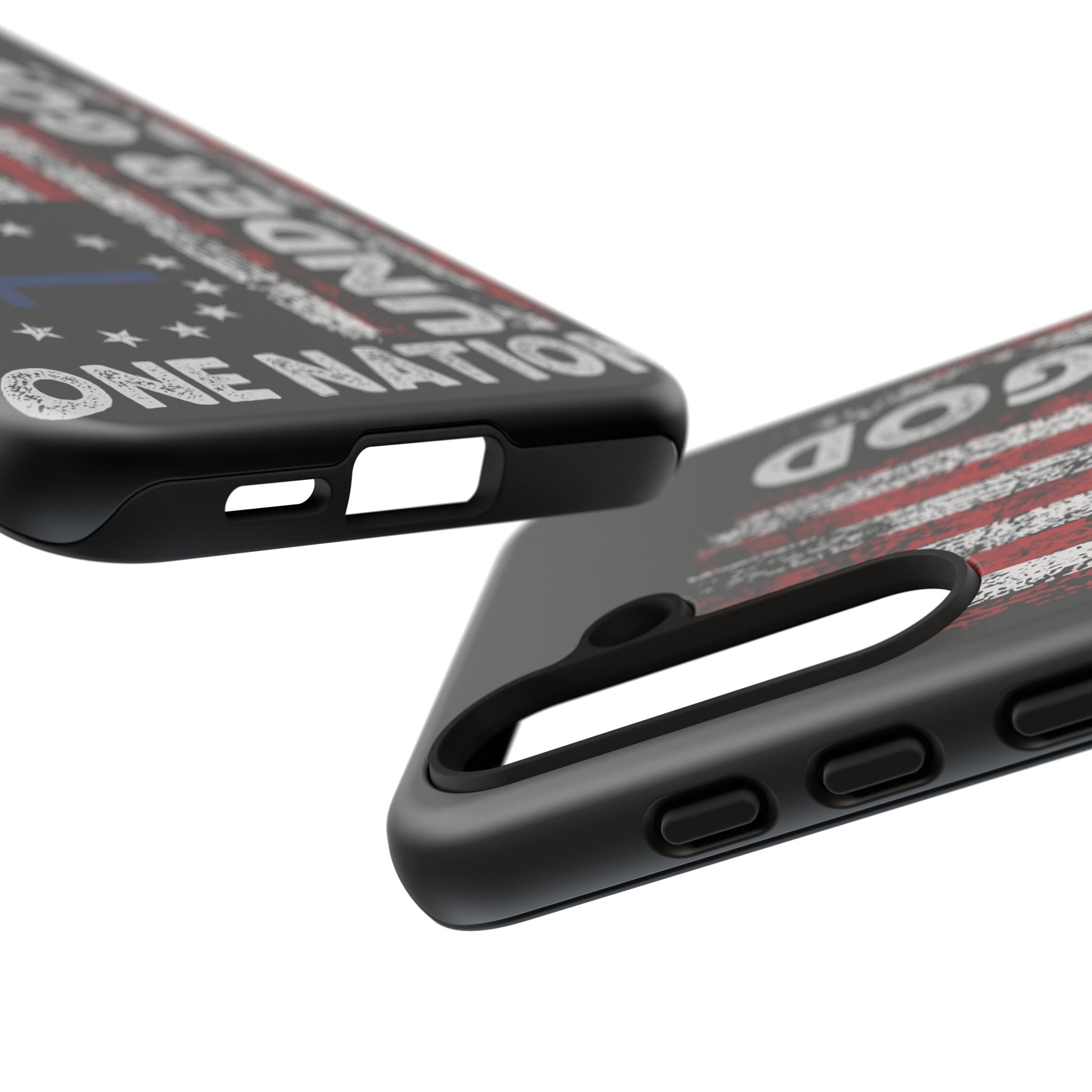 One Nation Under God American Flag - Tough Guard Samsung Galaxy Case