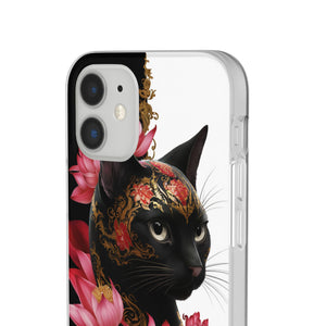 Yin & Yang Mystic Cat - Flexi Case Apple iPhone Case