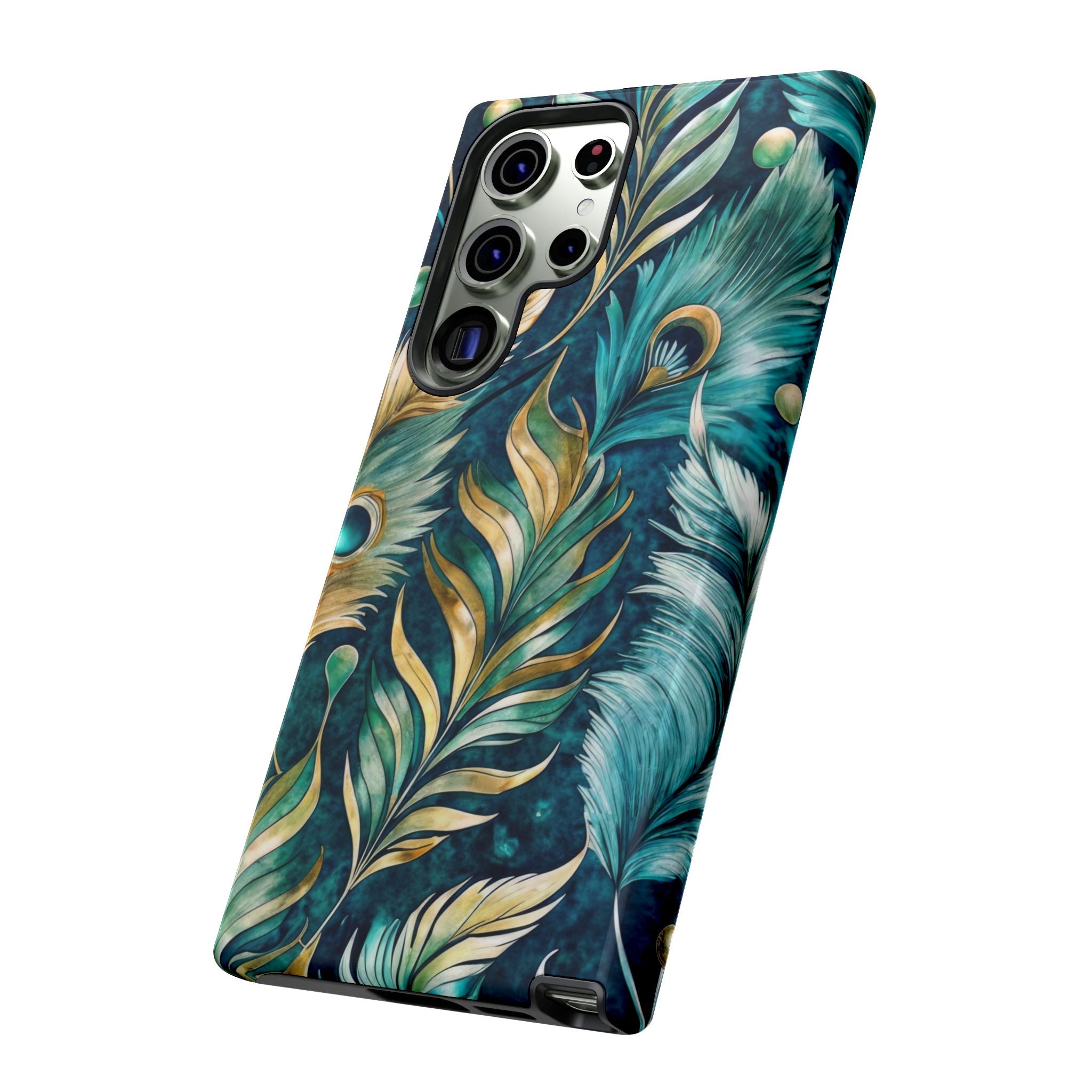 Peacock Feathers - Tough Guard Samsung Galaxy Case