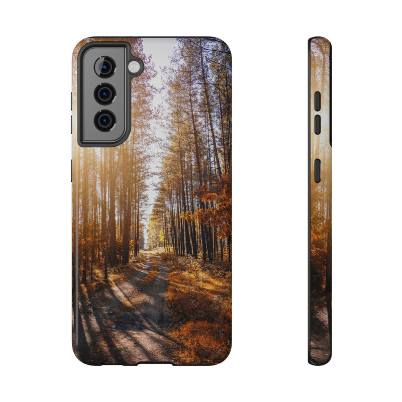 Autumn Forest Way - Impact Guard Samsung Galaxy Case