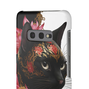 Yin & Yang Mystic Cat - Snap Case Samsung Galaxy Case
