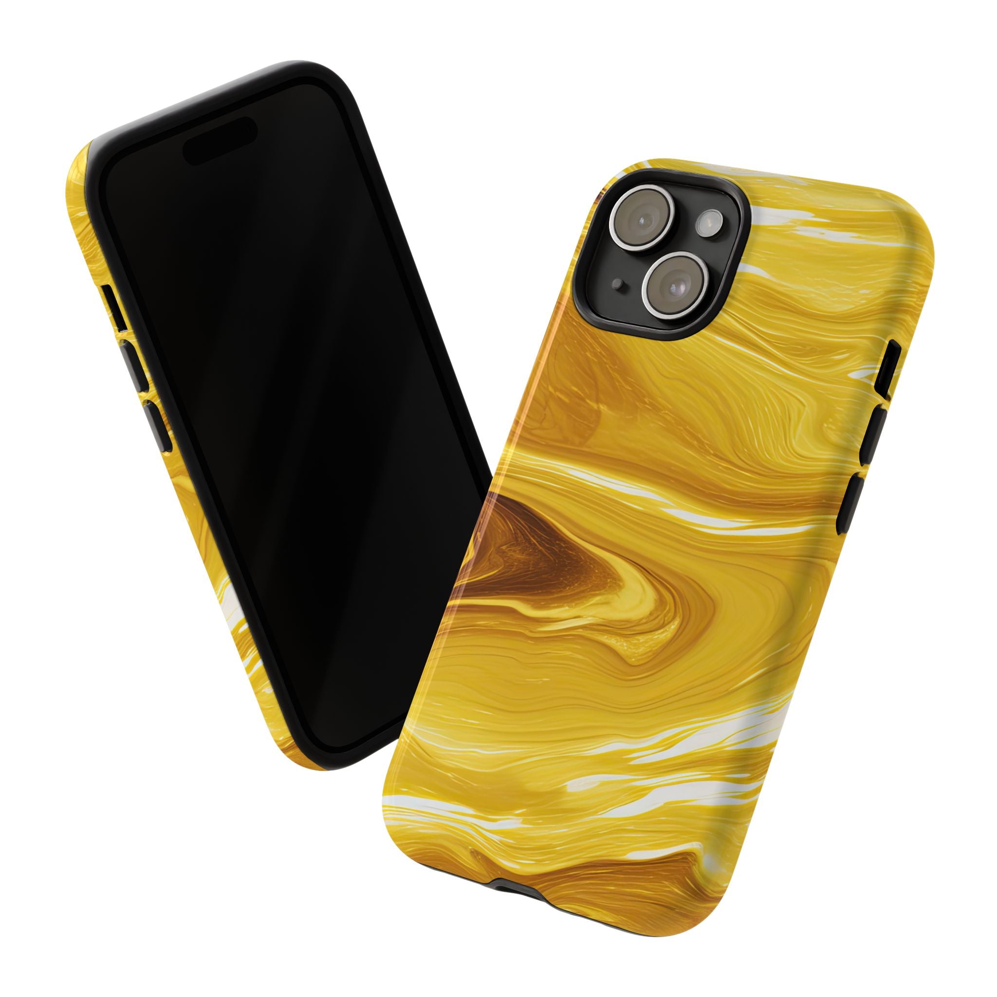 Golden Veil Marble - Tough Guard Apple iPhone Case