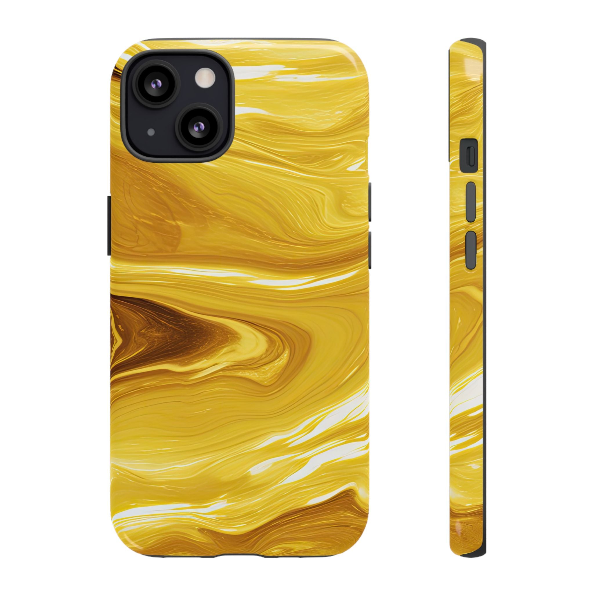 Golden Veil Marble - Tough Guard Apple iPhone Case