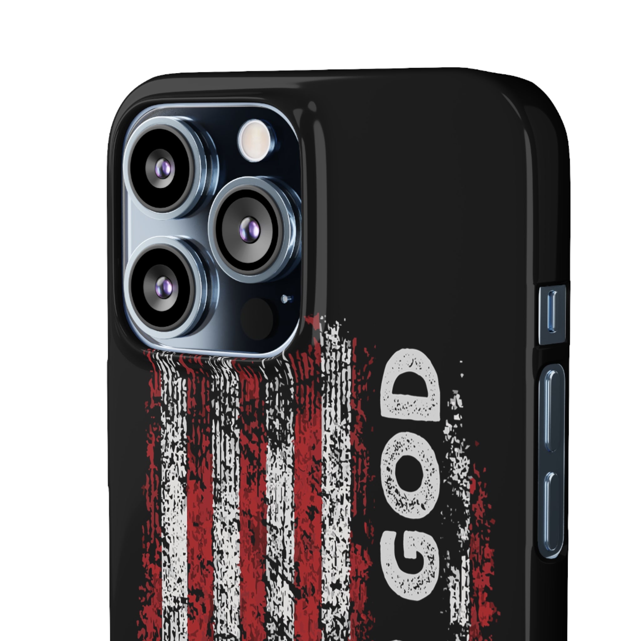 One Nation Under God American Flag - Snap Case Apple iPhone Case