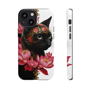 Yin & Yang Mystic Cat - Tough Guard Apple iPhone Case
