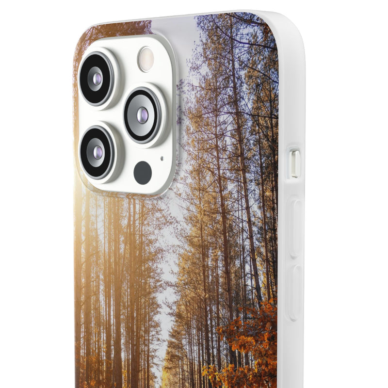 Autumn Forest Way Flexi Case - Apple iPhone