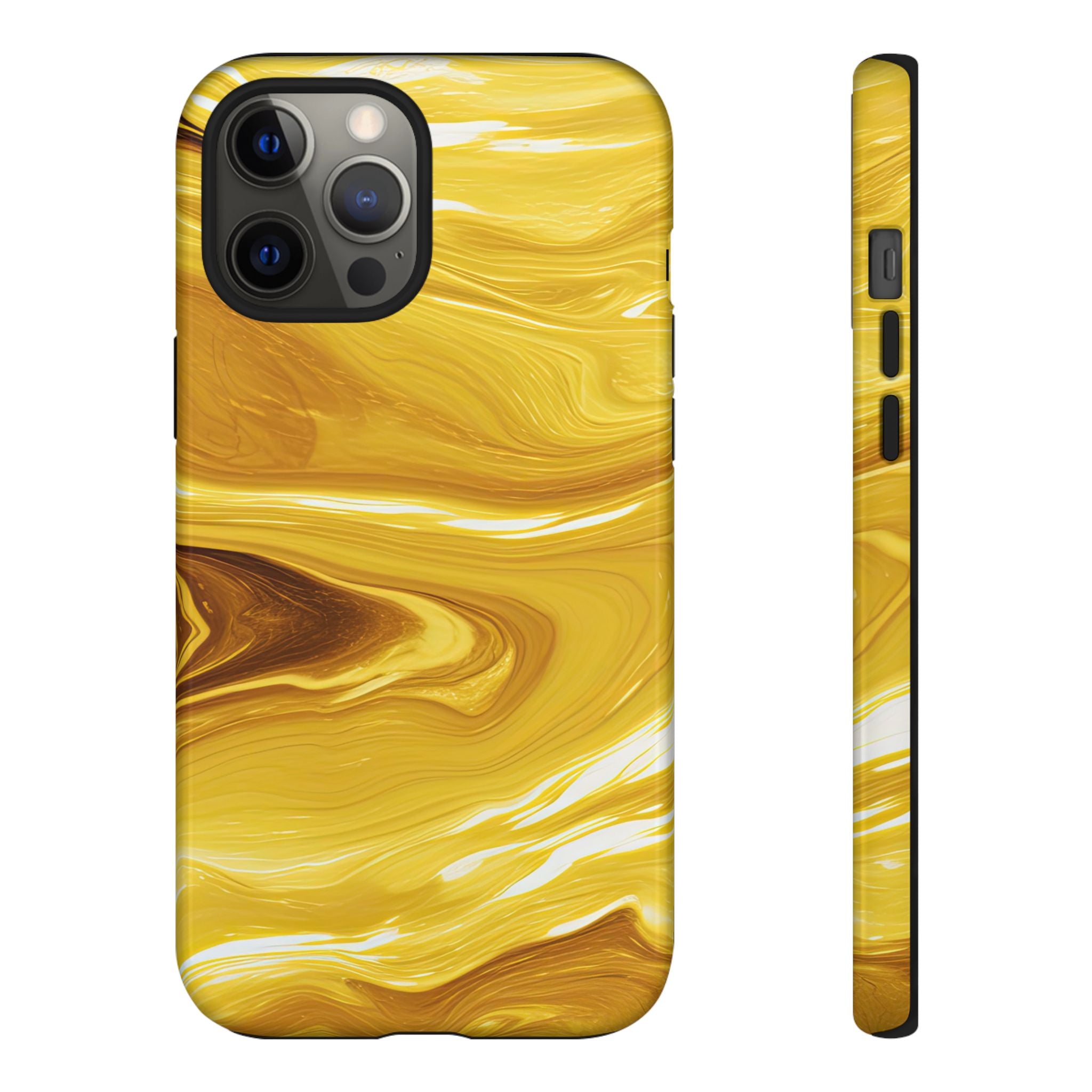 Golden Veil Marble - Tough Guard Apple iPhone Case