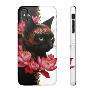 Yin & Yang Mystic Cat - Snap Case Apple iPhone Case