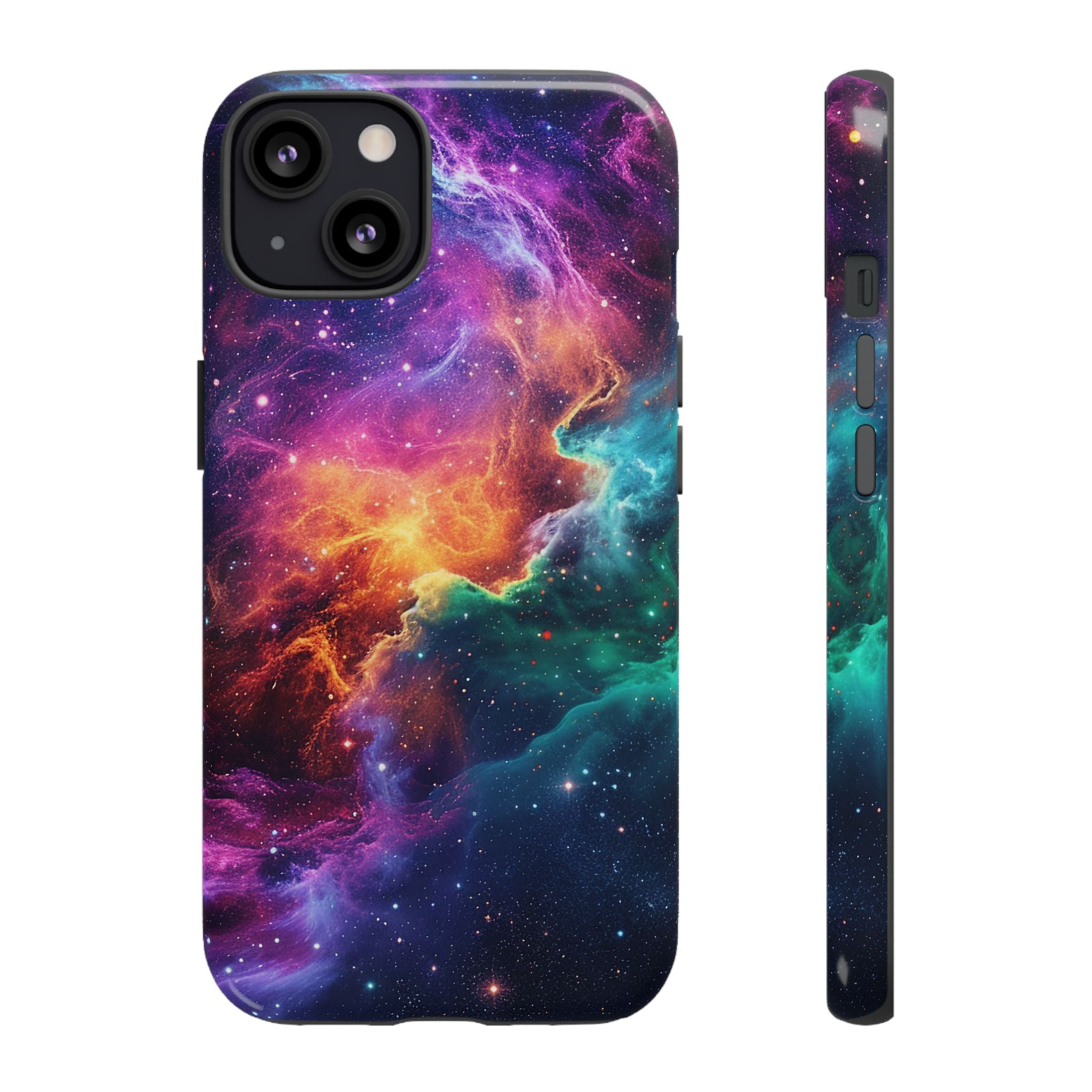 Celestial Aurora Galaxy - Tough Guard Apple iPhone Case