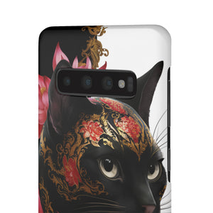 Yin & Yang Mystic Cat - Snap Case Samsung Galaxy Case