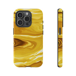 Golden Veil Marble - Tough Guard Apple iPhone Case