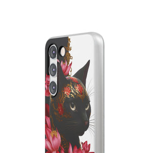 Yin & Yang Mystic Cat - Flexi Case Samsung Galaxy Case