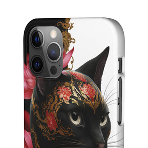 Yin & Yang Mystic Cat - Snap Case Apple iPhone Case