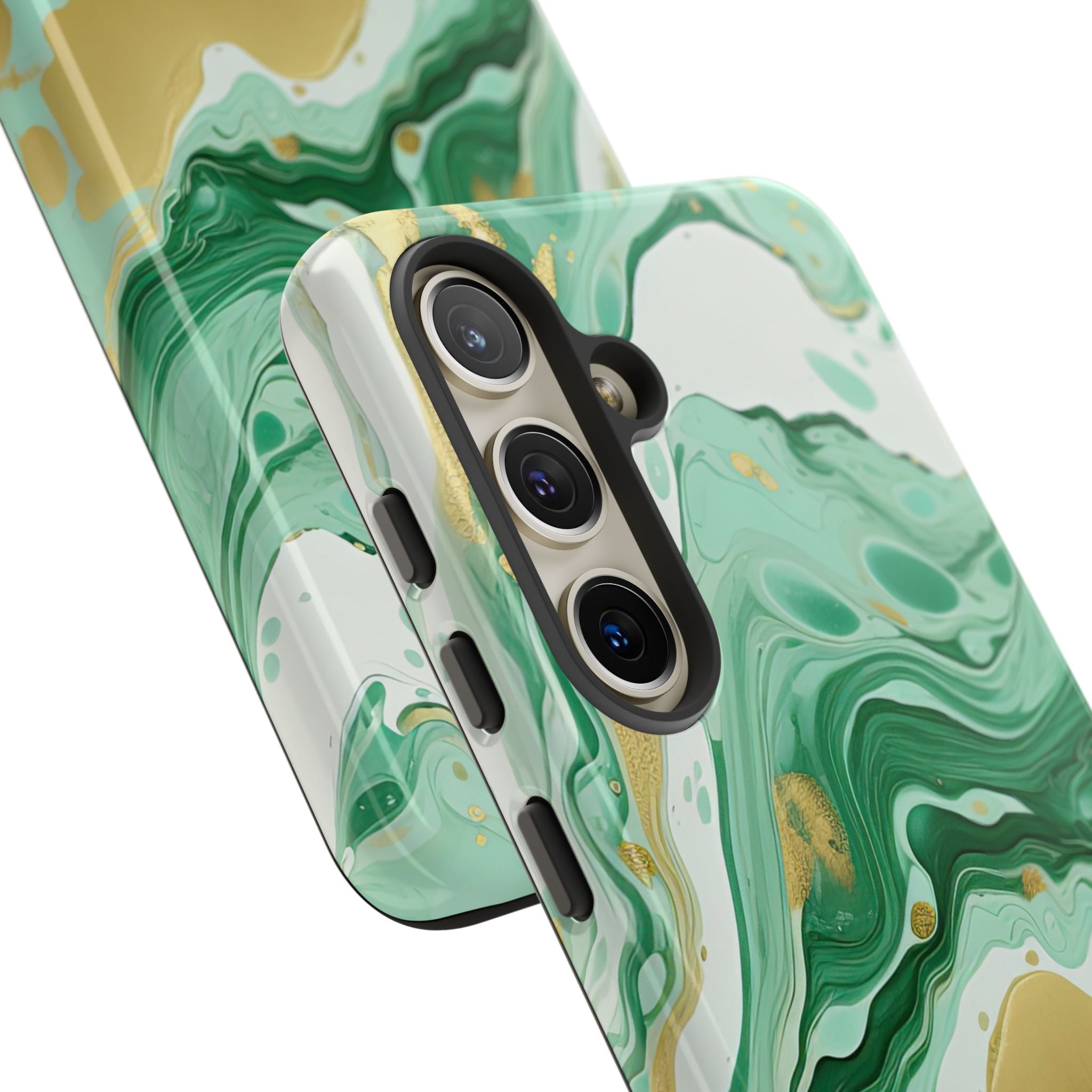 Emerald Gold Marble - Tough Guard Samsung Galaxy Case