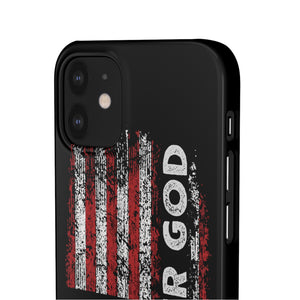 One Nation Under God American Flag - Snap Case Apple iPhone Case