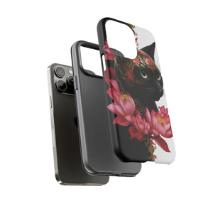 Yin & Yang Mystic Cat - Tough Guard Apple iPhone Case