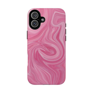 Pink Blush Marble - Tough Guard Apple iPhone Case