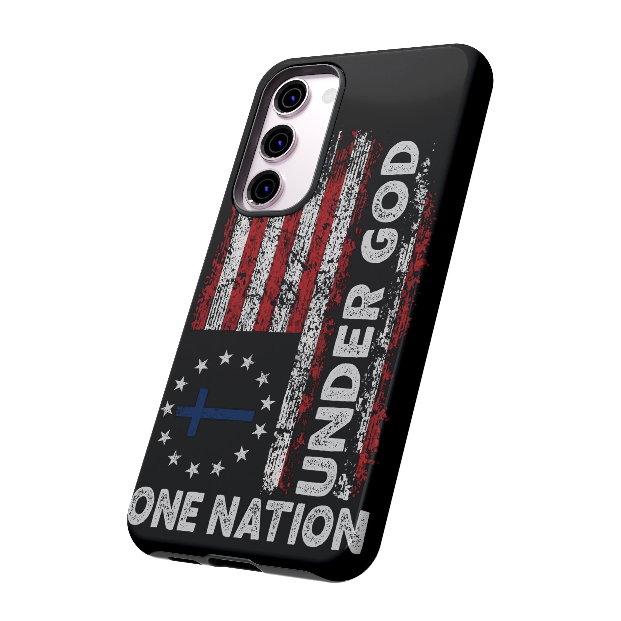 One Nation Under God American Flag - Tough Guard Samsung Galaxy Case