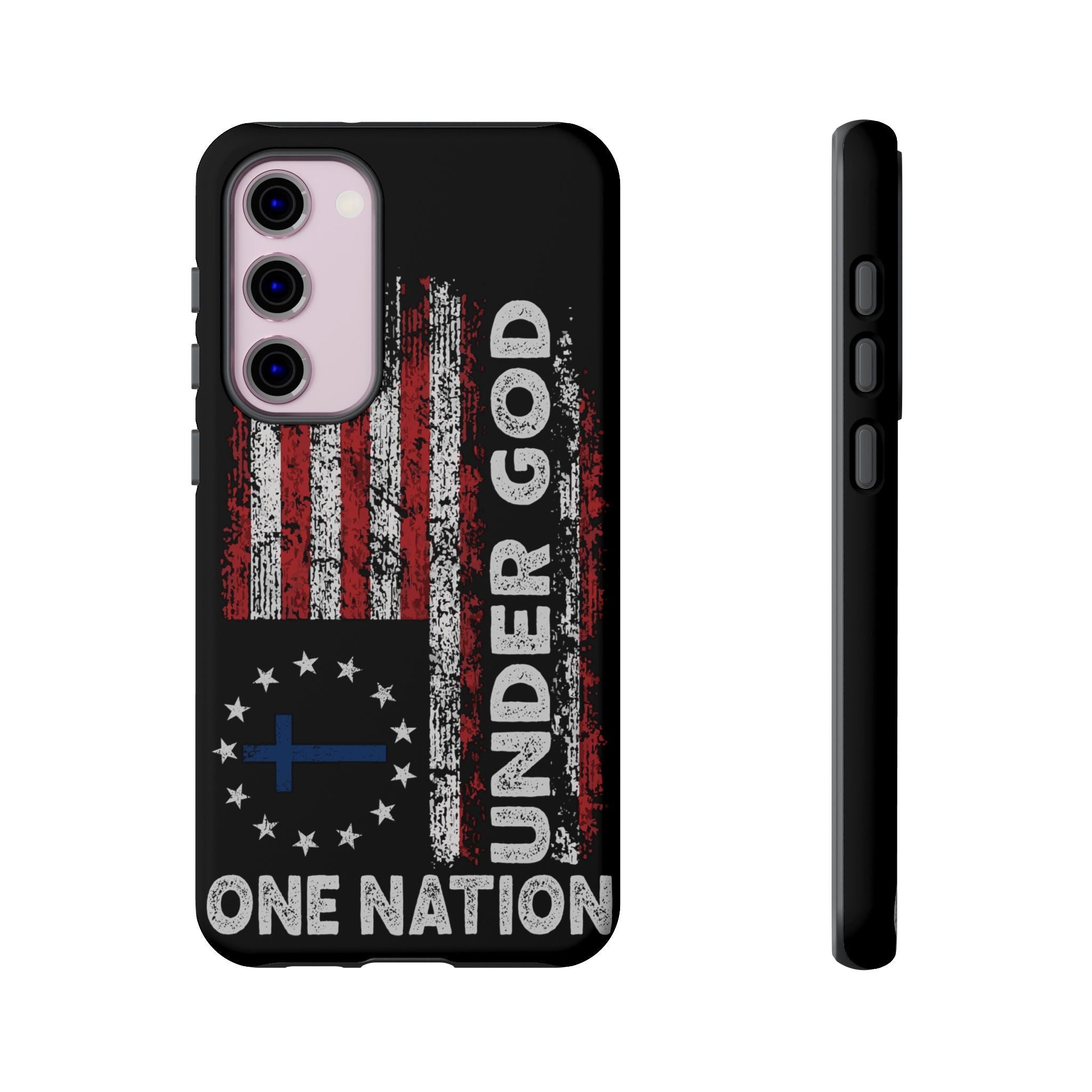 One Nation Under God American Flag - Tough Guard Samsung Galaxy Case
