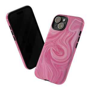 Pink Blush Marble - Tough Guard Apple iPhone Case
